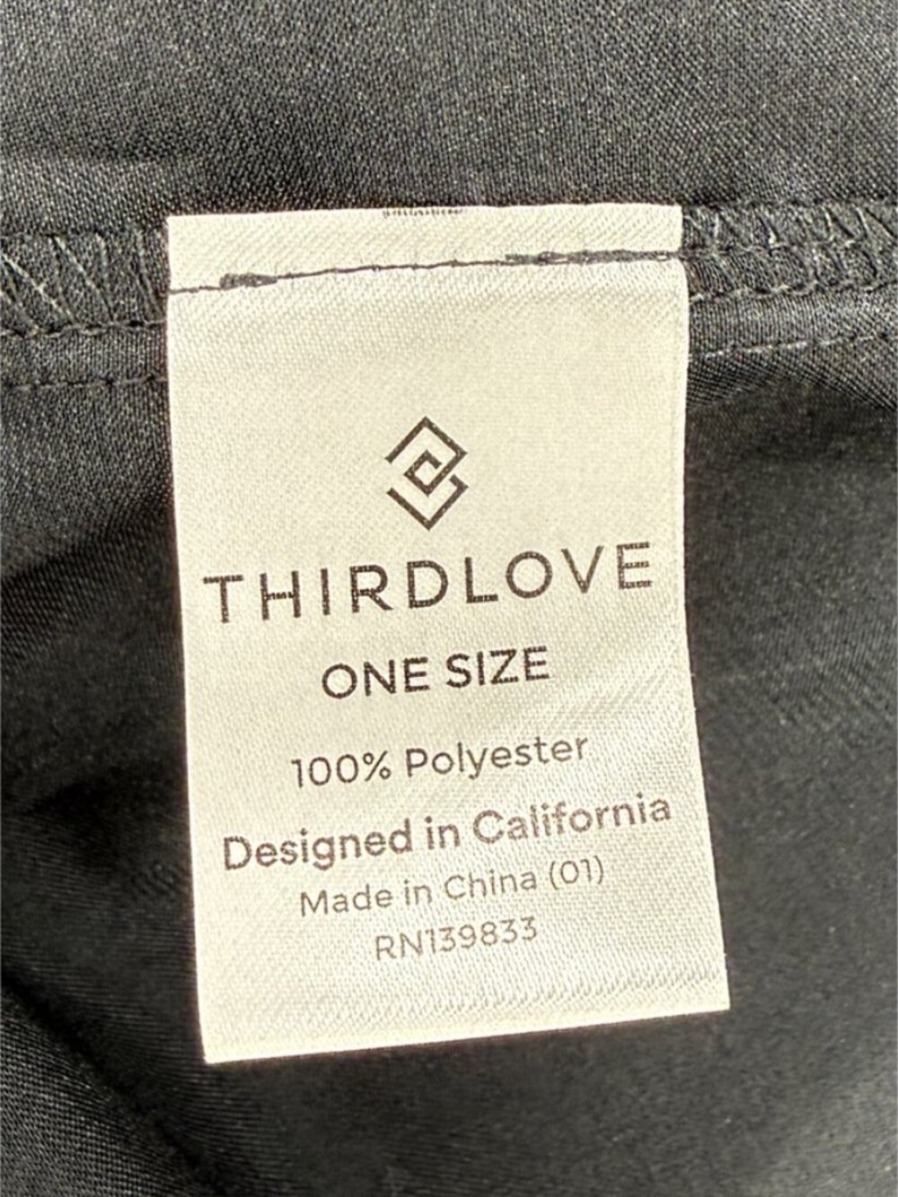 Thirdlove satin robe in black, one size - fits 0-14 NWT - Picture 7 of 11